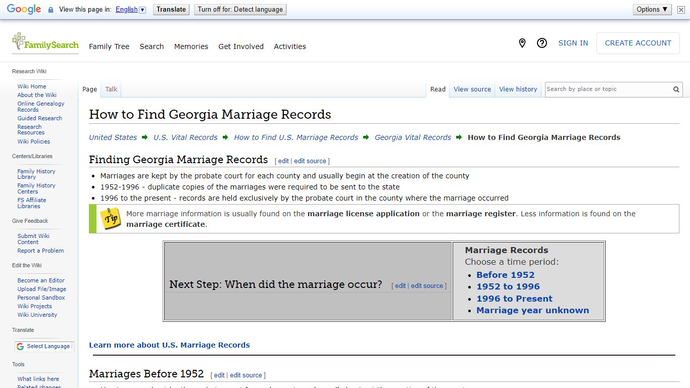 How to Find Georgia Marriage Records • FamilySearch